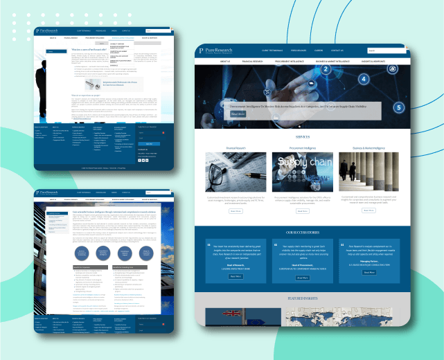 Pure Research Website Update